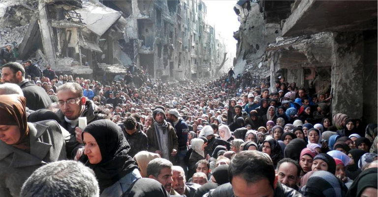 La mia mozione sull’emergenza nel campo profughi di Yarmouk, in Siria