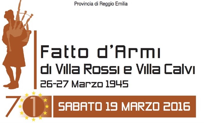 Sabato 19 marzo ad Albinea per la 71a commemorazione del fatto d’armi di Villa Rossi e Villa Calvi