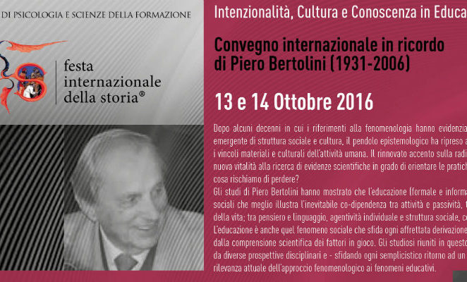 Venerdì 14 ottobre a Bologna al convegno dedicato al mio maestro Piero Bertolini