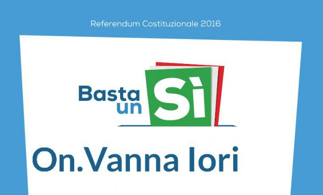 Martedì 22 novembre a Guastalla per le ragioni del “Sì” al referendum costituzionale