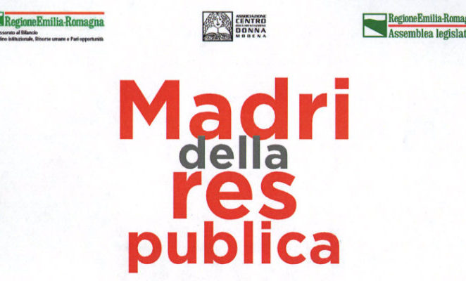 Venerdì 9 dicembre a Poviglio per l’incontro “Madri della res publica”