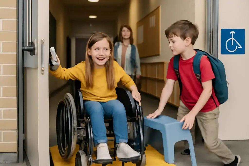 Accessibilità degli ambienti scolastici per tutti i bambini: migliorie semplici che fanno davvero la differenza