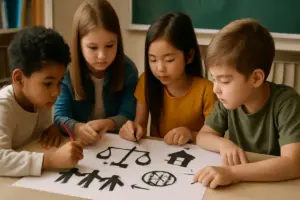 Educare alla cooperazione: esempi di attività che aiutano i bambini a comprendere i diritti collettivi
