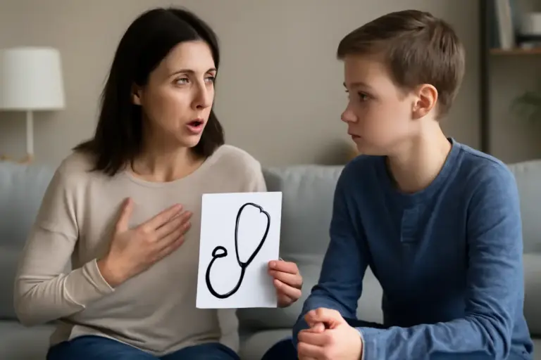 Come parlare ai figli delle proprie paure per la salute? Il metodo che riduce l’ansia e migliora l’alleanza familiare